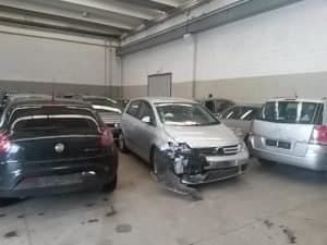 ritiro auto incidentate Pavia